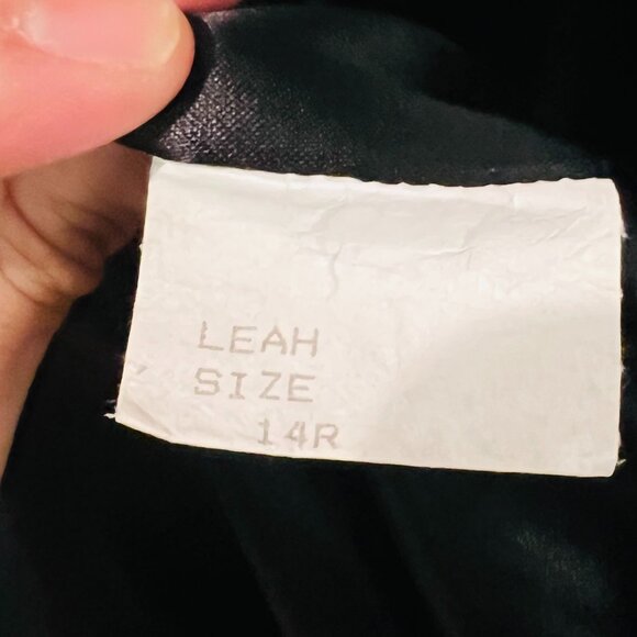 Vintage Burberry London 100% Wool Jacket Peacoat US 14 R Women Rare - Picture 7 of 16